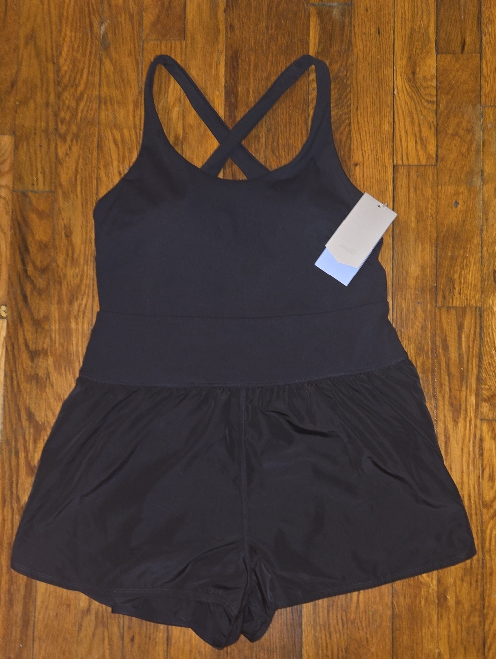 Women's Avia Crossback Romper In Size Large